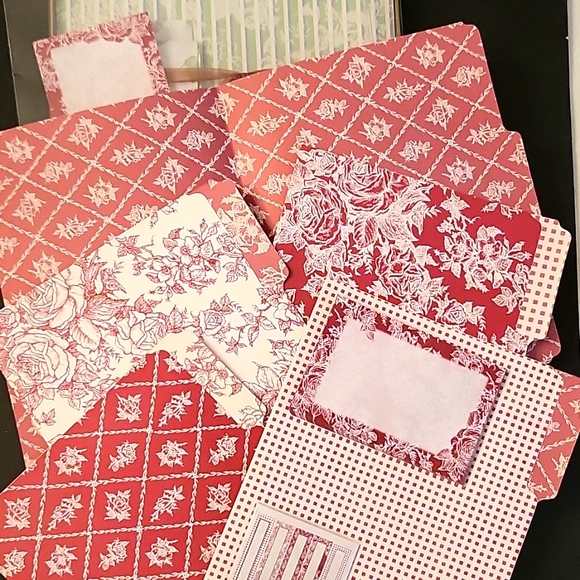 NEW Stationery Set! Romantic Roses & Hydrangeas, 2 Bonus Notebooks! - Picture 6 of 11